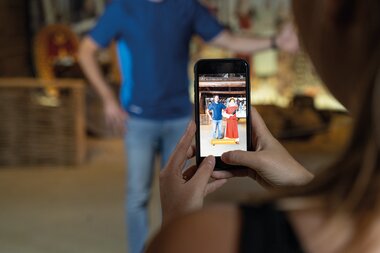 Mann Avatar Salzwelten-App destinationguide | © Bergauer