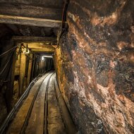Stollen Salzwelten Altaussee Salz Holz  | © Kernmayer 