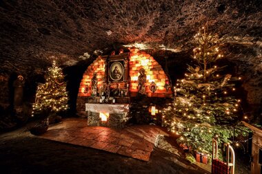 Barbarakapelle Salzwelten Altaussee Weihnachten  | © Kernmayer 