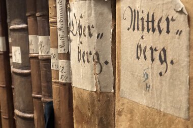 Altaussee Buchbände Salinenarchiv historisch | © Salzwelten - Pernkopf