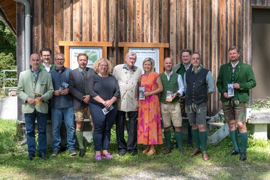 Bad Ischl Präsentation Soleleitungsweg Gruppenbild klein | © ©Christoph Plamberger