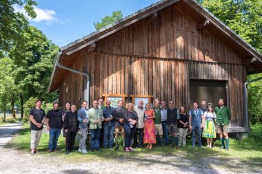 Bad Ischl Präsentation Soleleitungsweg Gruppenbild groß | © ©Christoph Plamberger