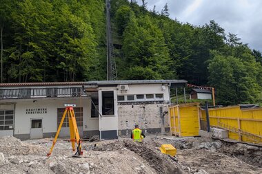 Salzwelten Hallstatt Fundort Talstation Medusa von Hallstatt | © Salzwelten Pernkopf