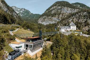 Salzwelten Hallstatt neue Bergstation inklusive Fahrbetriebsmittel  | © ©Thomas Sattler